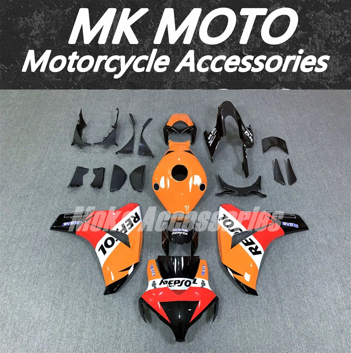 Moke moto Motorcycle Fairings Kit Fit For Cbr1000rr 2008 2009 2010 2011 Bodywork Set High Quality ABS Injection Red Black Orange
Moke moto Motorcycle Fairings Kit Fit For Cbr1000rr 2008 2009 2010 2011 Bodywork Set High Quality ABS Injection Red Black Orange