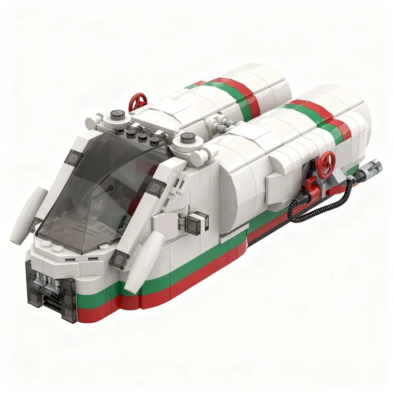 374PCS MOC Military Gas Tank Module Model Technology DIY Creative Assembly Building Blocks Display Birthday Gift Collection Set
374PCS MOC Military Gas Tank Module Model Technology DIY Creative Assembly Building Blocks Display Birthday Gift Collection Set