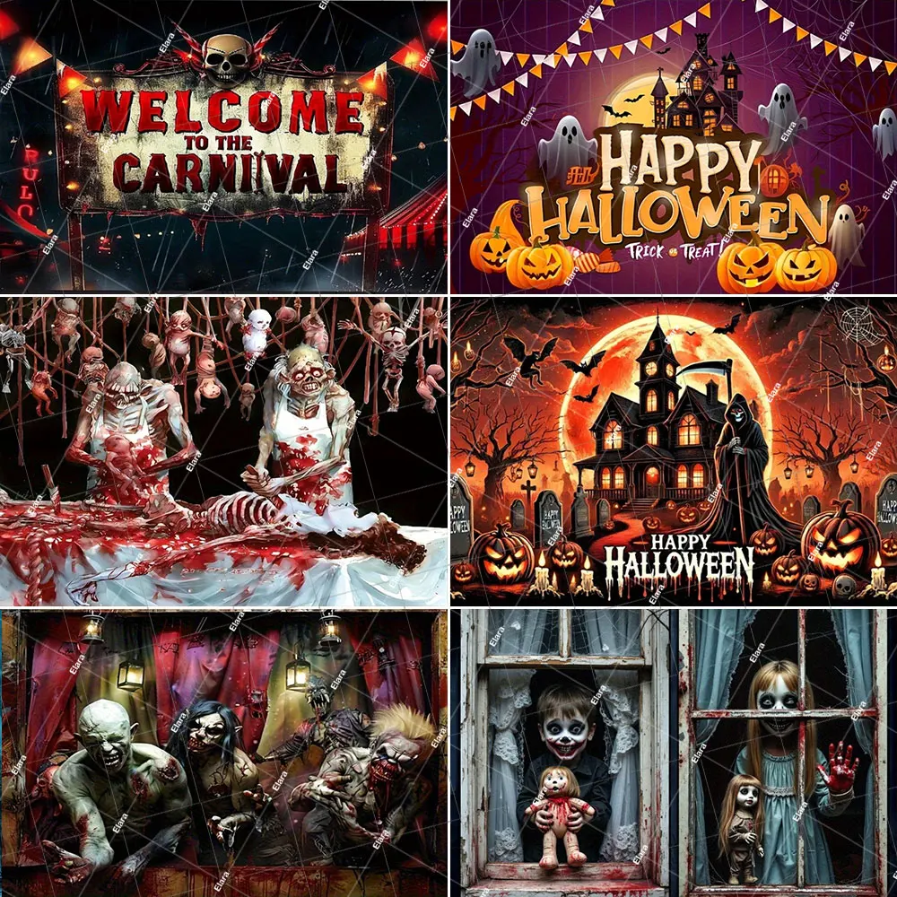 Halloween Bloody Backdrop for Photography Ghost Terror Zombie Scary Night Vampire Bloody Halloween Party Photocall Photo Studio
Halloween Bloody Backdrop for Photography Ghost Terror Zombie Scary Night Vampire Bloody Halloween Party Photocall Photo Studio