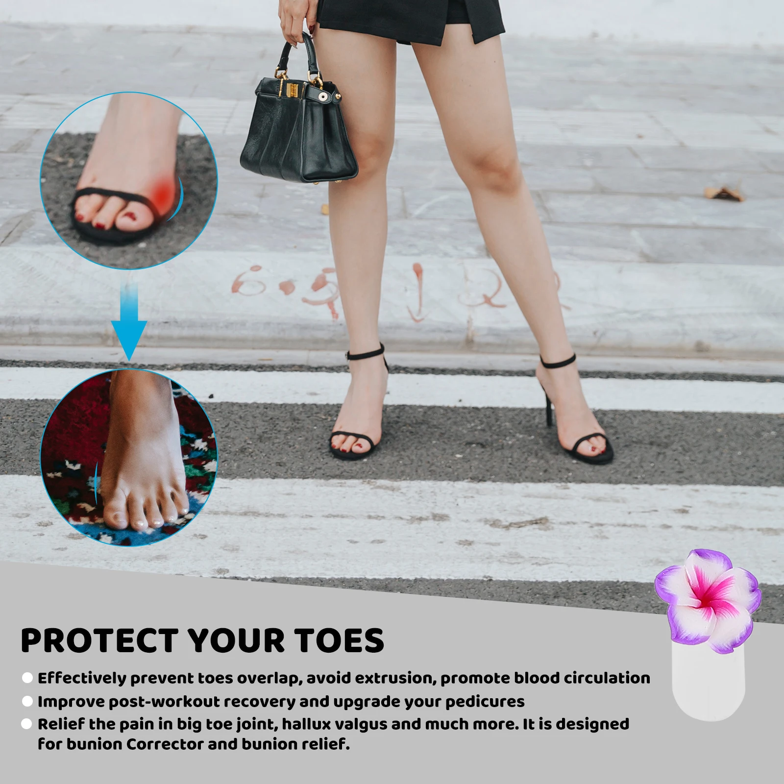 32Pcs Feet Toe Separators Nail Polish Spacer for Overlap Hammer Toes Protection Toe Separators Pedicure Tool Pedicure Separator
32Pcs Feet Toe Separators Nail Polish Spacer for Overlap Hammer Toes Protection Toe Separators Pedicure Tool Pedicure Separator