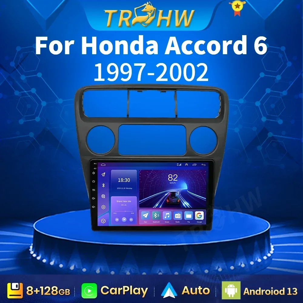 For Honda Accord 6 1998-2003 Navigation GPS 1280*720 IPS DSP Carplay Multimedia Player Auto Stereo Android 13 Car Radio
For Honda Accord 6 1998-2003 Navigation GPS 1280*720 IPS DSP Carplay Multimedia Player Auto Stereo Android 13 Car Radio