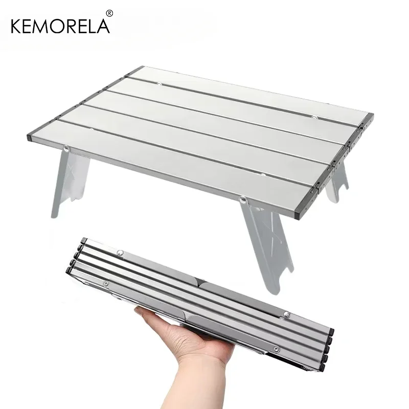 KEMORELA Mini Camping Table Ultralight Portable Aluminum Alloy Outdoor Table Roll-Up Folding Table for Backpacking Picnic BBQ
KEMORELA Mini Camping Table Ultralight Portable Aluminum Alloy Outdoor Table Roll-Up Folding Table for Backpacking Picnic BBQ