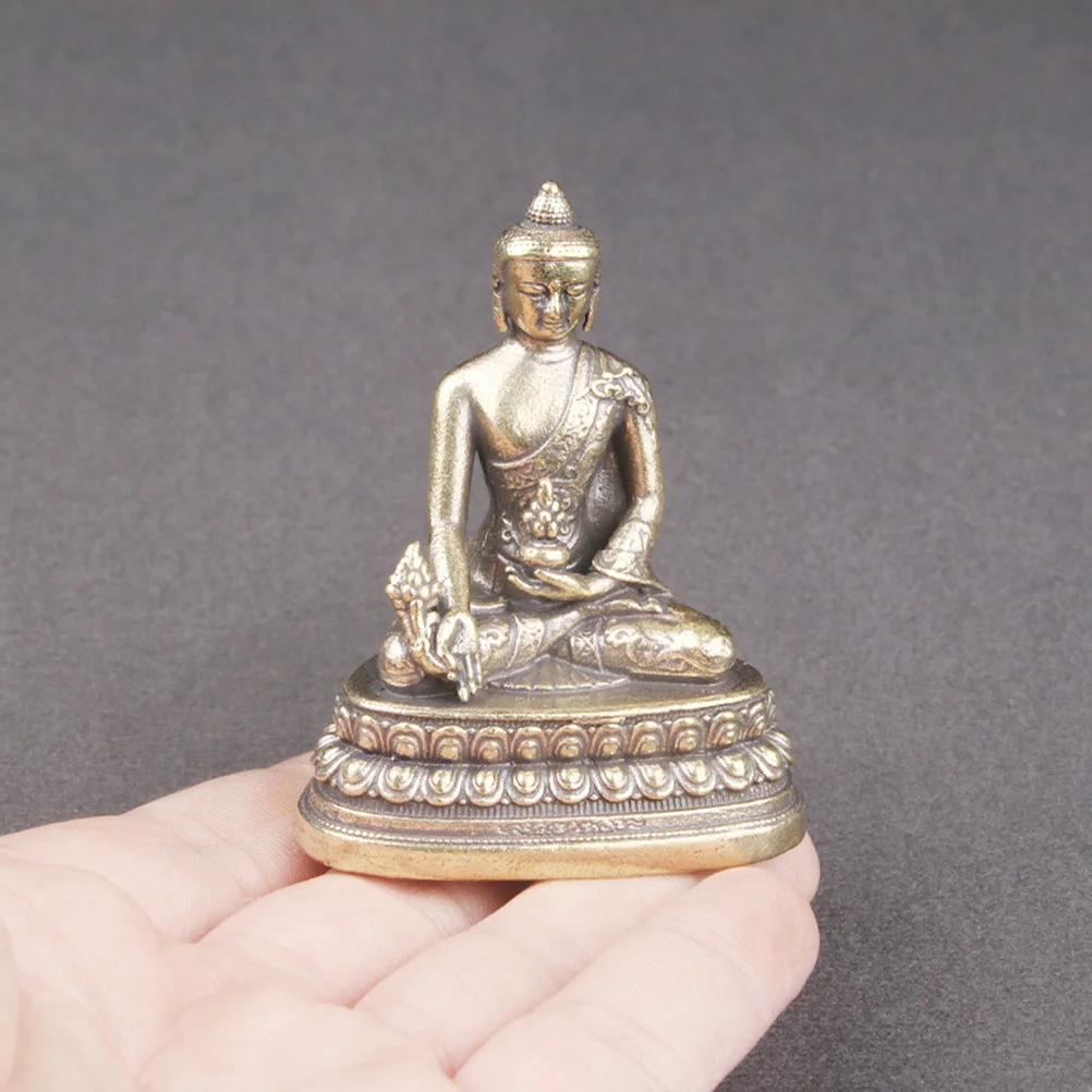 Medicine Buddha Statue Brass Statues Crafts Decor for Home Delicate Adorn Golden
Medicine Buddha Statue Brass Statues Crafts Decor for Home Delicate Adorn Golden