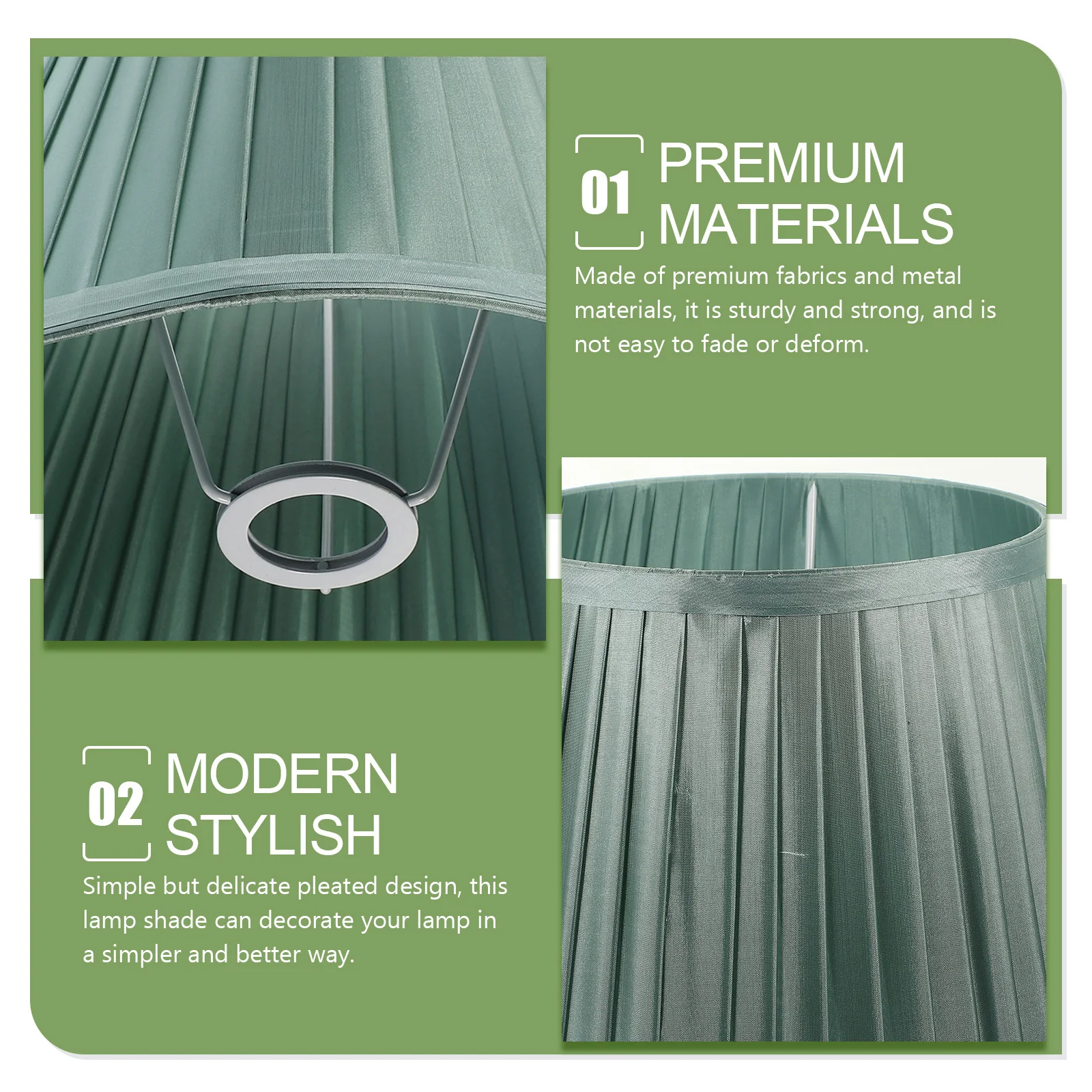 Modern Simple Style Lightweight Replacement Lamp Shade For Desk Floor Bedside E27/E14 Decorative Light Cover
Modern Simple Style Lightweight Replacement Lamp Shade For Desk Floor Bedside E27/E14 Decorative Light Cover