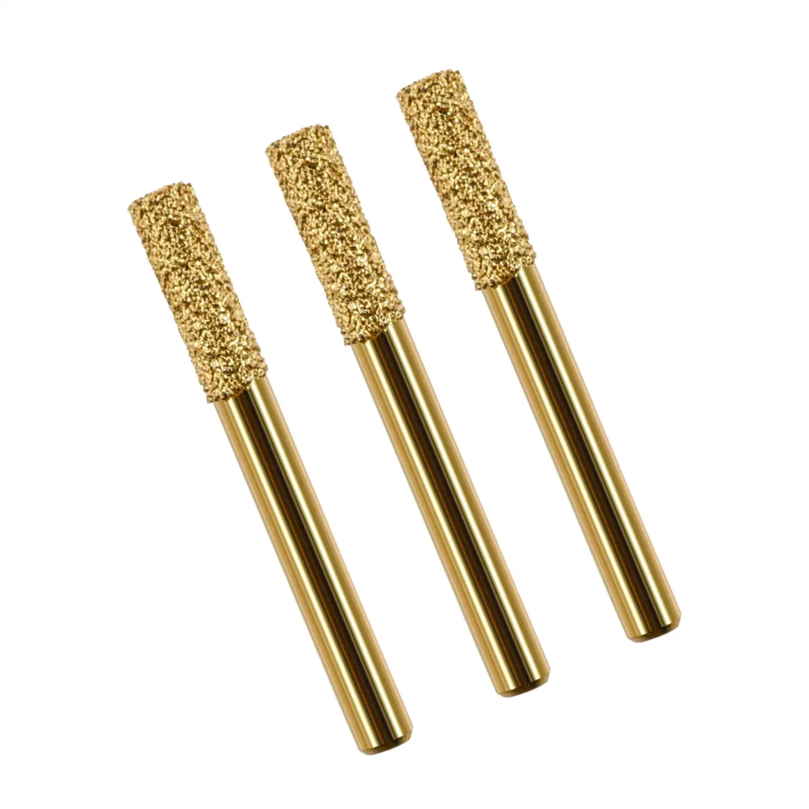 3 Pieces Grinding Bit Cylinder Grinding Head Diamond Grinding Burr Drill Bit for Grinding Metal Ceramics Carving Polishing Glass
3 Pieces Grinding Bit Cylinder Grinding Head Diamond Grinding Burr Drill Bit for Grinding Metal Ceramics Carving Polishing Glass