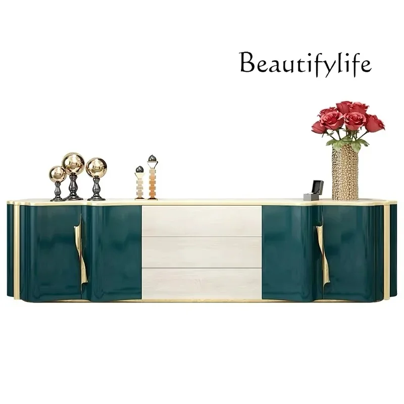American light luxury TV cabinet Hong Kong style postmodern simple living room audio-visual cabinet French luxury floor cabinet
American light luxury TV cabinet Hong Kong style postmodern simple living room audio-visual cabinet French luxury floor cabinet