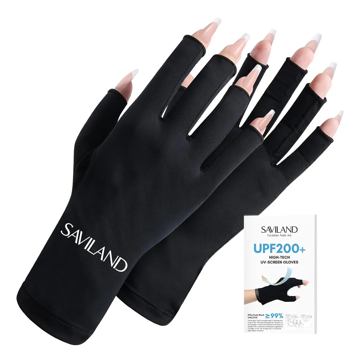 Professional UV Gloves for Gel Nails: UPF200+ Protection Against UVA/UVB, Fingerless Design for Manicures Under Lamps
Professional UV Gloves for Gel Nails: UPF200+ Protection Against UVA/UVB, Fingerless Design for Manicures Under Lamps