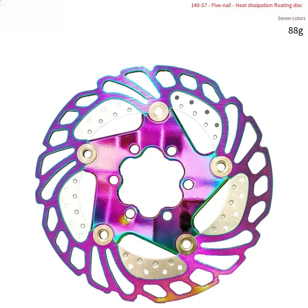 Thermal Floating Disc Brake For ROTOR 140mm 160mm 180mm 203mm for Mountain Bikes Featuring Heat Dispersion and Low Wobble
Thermal Floating Disc Brake For ROTOR 140mm 160mm 180mm 203mm for Mountain Bikes Featuring Heat Dispersion and Low Wobble