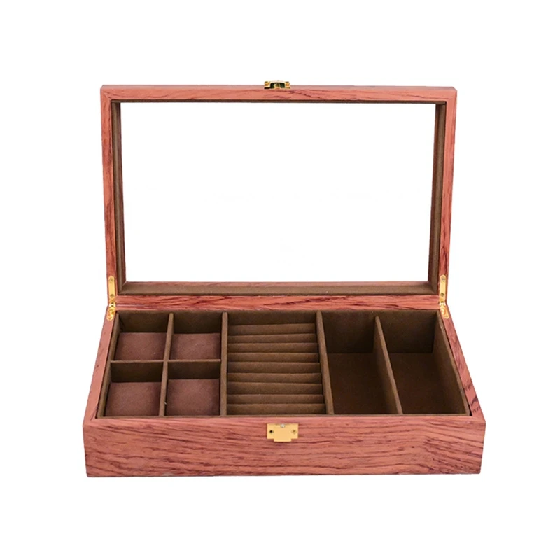 Rosewood 5+5 Watch Jewelry Ring Sunglasses Storage Boxwatch Jewelry Organize Case European Style Japanese Korean Durable
Rosewood 5+5 Watch Jewelry Ring Sunglasses Storage Boxwatch Jewelry Organize Case European Style Japanese Korean Durable