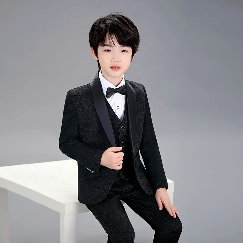 Детское красочное яркое шелковое платье-тройка для подиума, костюм с цветочным узором для девочек, костюмы для дня рождения, синие
Детское красочное яркое шелковое платье-тройка для подиума, костюм с цветочным узором для девочек, костюмы для дня рождения, синие