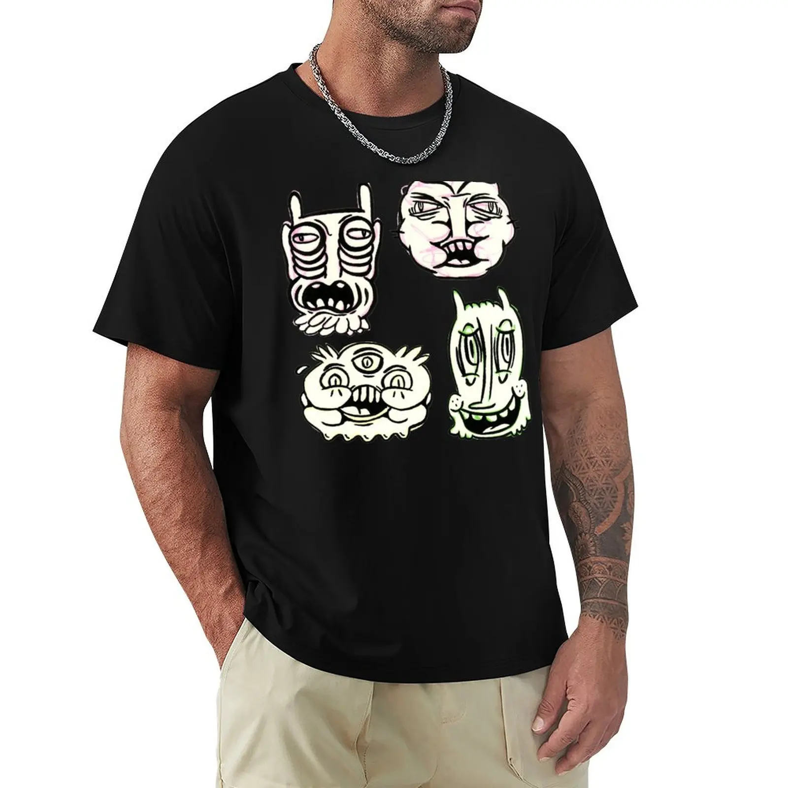Ugly Buddies T-Shirt Basic Short Sleeve T-Shirt for Men
Ugly Buddies T-Shirt Basic Short Sleeve T-Shirt for Men