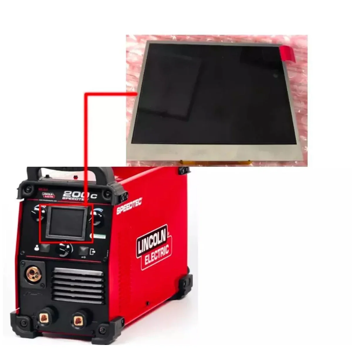LCD Display for Lincoln SPEEDTEC 200C 0942172001R Multi-Process Welding Machine Screen Repairment
LCD Display for Lincoln SPEEDTEC 200C 0942172001R Multi-Process Welding Machine Screen Repairment
