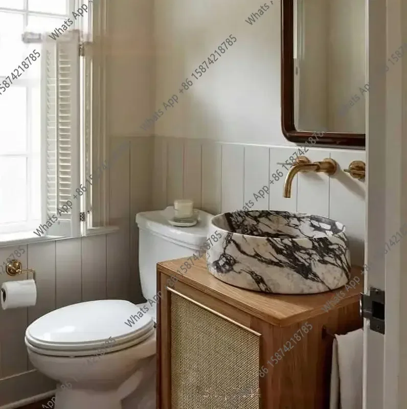 I Carved Marble Bathroom Vanity, Vintage/Italian Minimalist Design, Hotel & Villa Integrated Sink Basin, Corrosion/Heat-Resistan
I Carved Marble Bathroom Vanity, Vintage/Italian Minimalist Design, Hotel & Villa Integrated Sink Basin, Corrosion/Heat-Resistan
