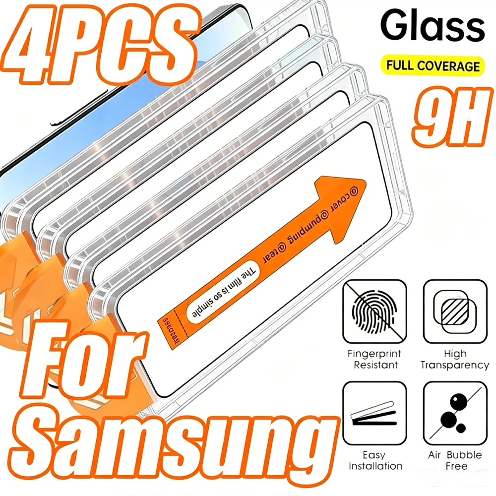 1-4PCS HD Screen Protector For Samsung A56 A36 A35 A25 A16 A26 A17 A34 A55 A15 A24 A22 A31 A32 A52S Tempered Glass Easy Install
1-4PCS HD Screen Protector For Samsung A56 A36 A35 A25 A16 A26 A17 A34 A55 A15 A24 A22 A31 A32 A52S Tempered Glass Easy Install