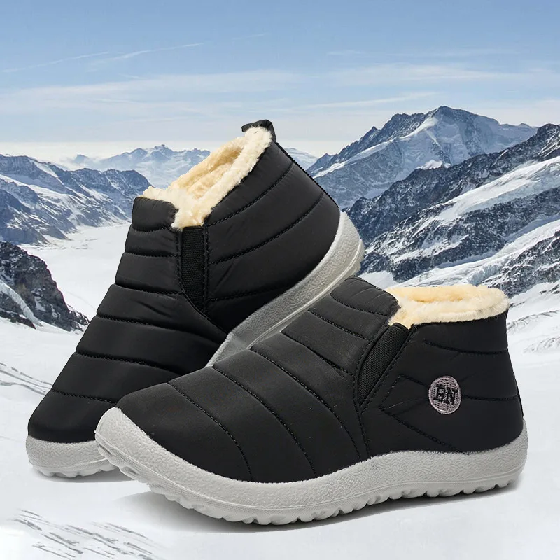 Large size women's shoes with winter fleece warm snow boots, waterproof cotton shoes, men's flat bottomed oversized 35-47
Large size women's shoes with winter fleece warm snow boots, waterproof cotton shoes, men's flat bottomed oversized 35-47