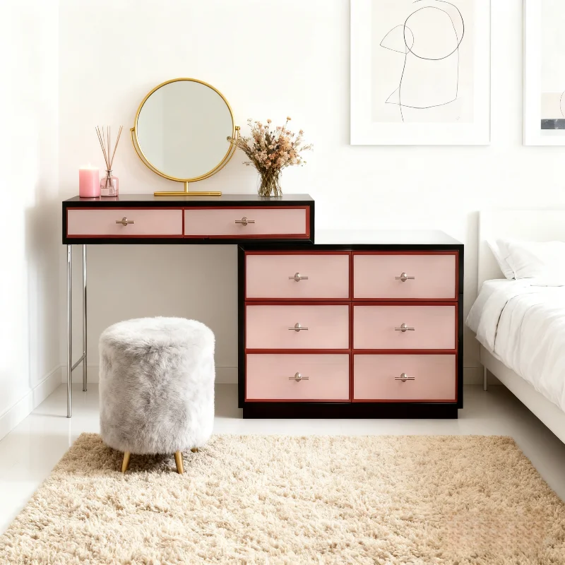 Винтажные лакированные туалетные столики для макияжа, ювелирные изделия для маленькой квартиры, туалетные столики для макияжа, вместительная мебель для дома, платье искусства Maquillage ZY40SZT
Винтажные лакированные туалетные столики для макияжа, ювелирные изделия для маленькой квартиры, туалетные столики для макияжа, вместительная мебель для дома, платье искусства Maquillage ZY40SZT