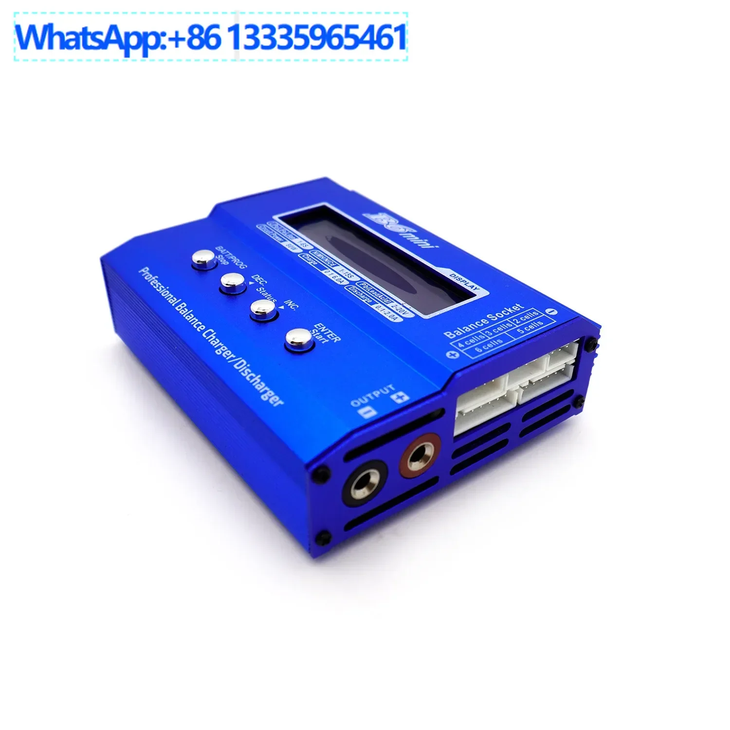 Mini B6 Mini B6 charger can be controlled by mobile phone, charging current 6A anti-counterfeiting color box
Mini B6 Mini B6 charger can be controlled by mobile phone, charging current 6A anti-counterfeiting color box