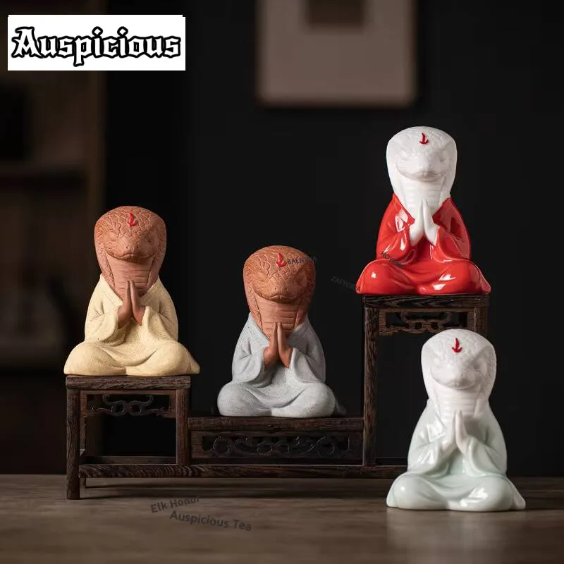 Керамическая статуэтка-талисман «Змея» из серии «Дзен-Удача», фигурка животного, скульптура для привлечения богатства, декор для дома и рабочего стола
Керамическая статуэтка-талисман «Змея» из серии «Дзен-Удача», фигурка животного, скульптура для привлечения богатства, декор для дома и рабочего стола