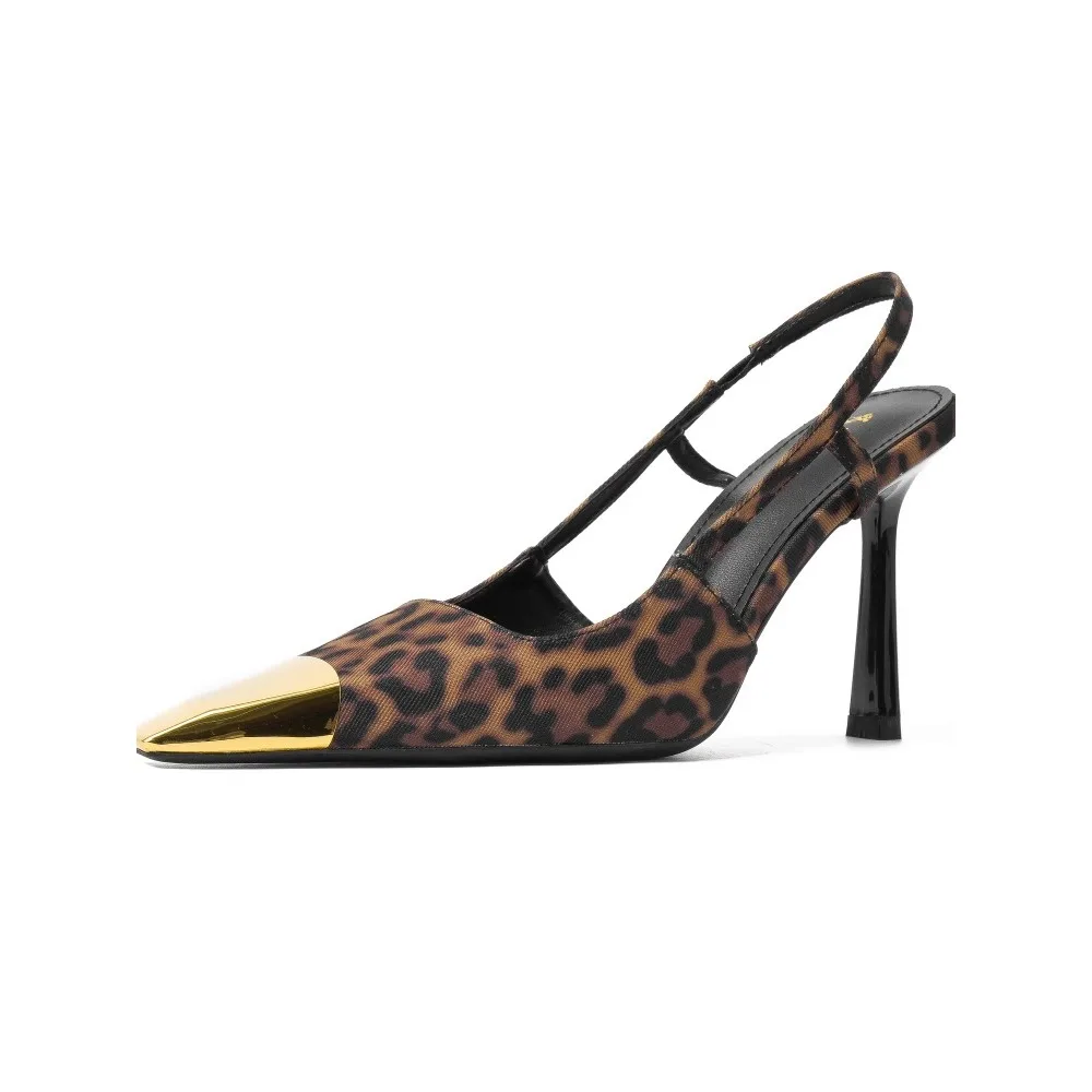2025 Eilyken Fashion Leopard Slingbacks Women Pumps Elegant Thin High Heels Stripper Party Dress Sandals Spring Mule Shoes
2025 Eilyken Fashion Leopard Slingbacks Women Pumps Elegant Thin High Heels Stripper Party Dress Sandals Spring Mule Shoes