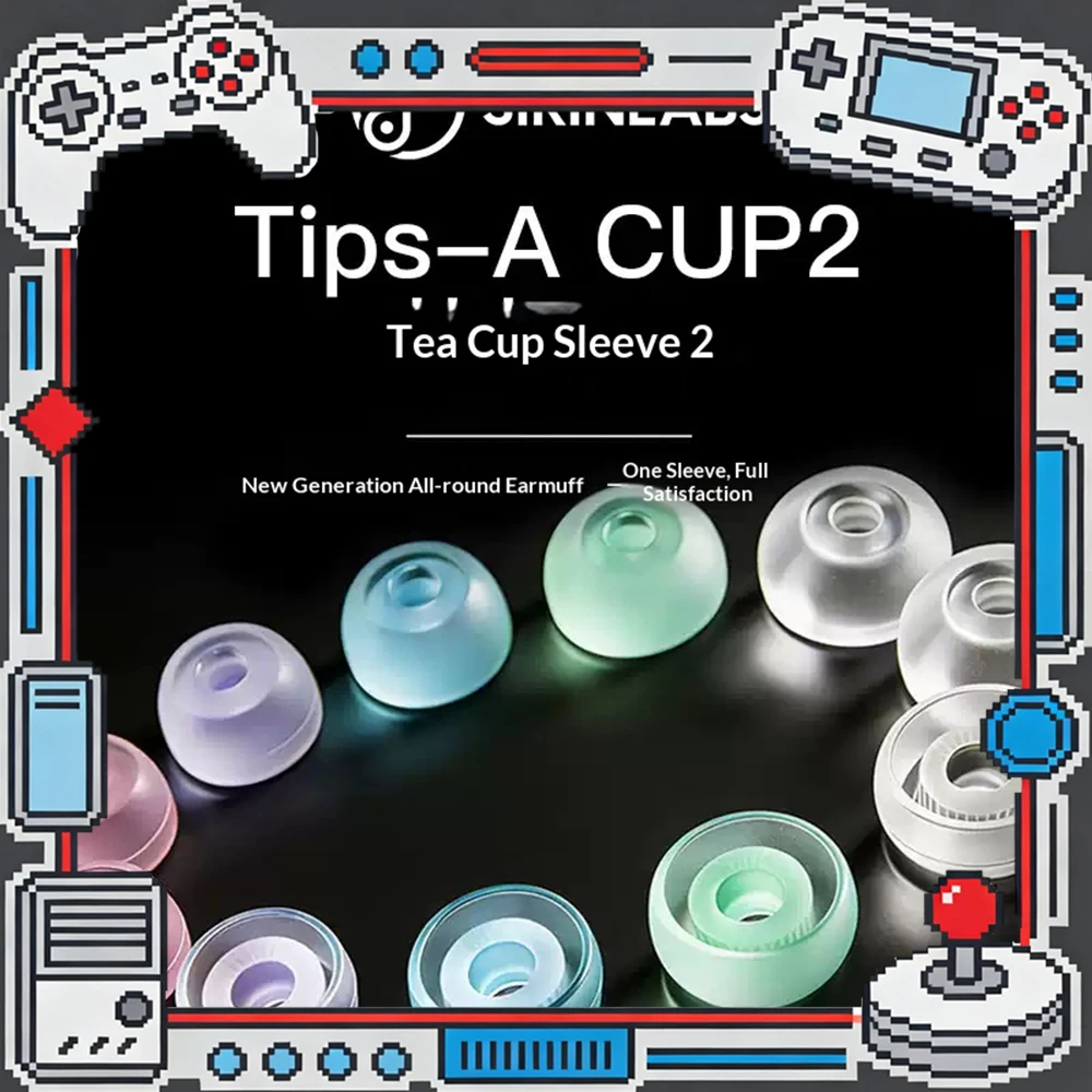 SIRINLABS Tips-A CUP2 In-ear earphone silicone cover ear cap earplug cover Polymer silicone rubber manufacturing
SIRINLABS Tips-A CUP2 In-ear earphone silicone cover ear cap earplug cover Polymer silicone rubber manufacturing