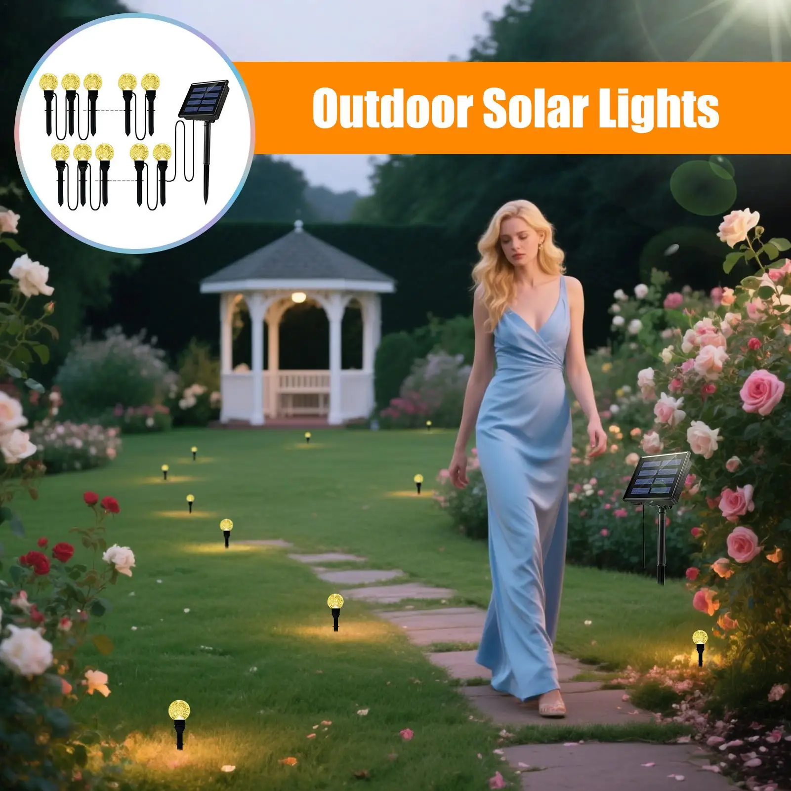 Solar Lights Outdoor Waterproof Walkway Light Outdoor Lighting Device For Garden Yard Backyard Balcony Lawn Waterproof Pathway
Solar Lights Outdoor Waterproof Walkway Light Outdoor Lighting Device For Garden Yard Backyard Balcony Lawn Waterproof Pathway