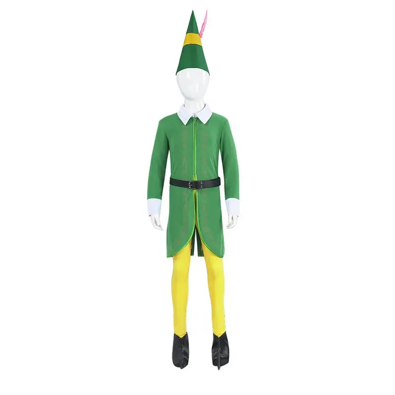 Green Christmas Elf Costume Children's Halloween Fairy Tale Parent-Child Matching Outfit Cosplay Women's Men's Traditional Ch...
Green Christmas Elf Costume Children's Halloween Fairy Tale Parent-Child Matching Outfit Cosplay Women's Men's Traditional Ch...