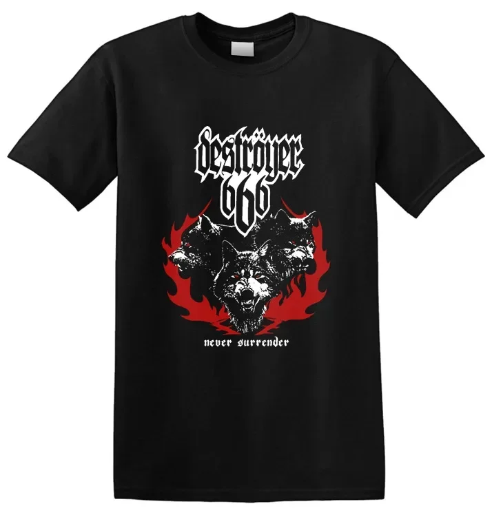 Футболка DESTROYER 666-«wolveess And flam», высококачественные футболки из 100% хлопка с коротким рукавом
Футболка DESTROYER 666-«wolveess And flam», высококачественные футболки из 100% хлопка с коротким рукавом