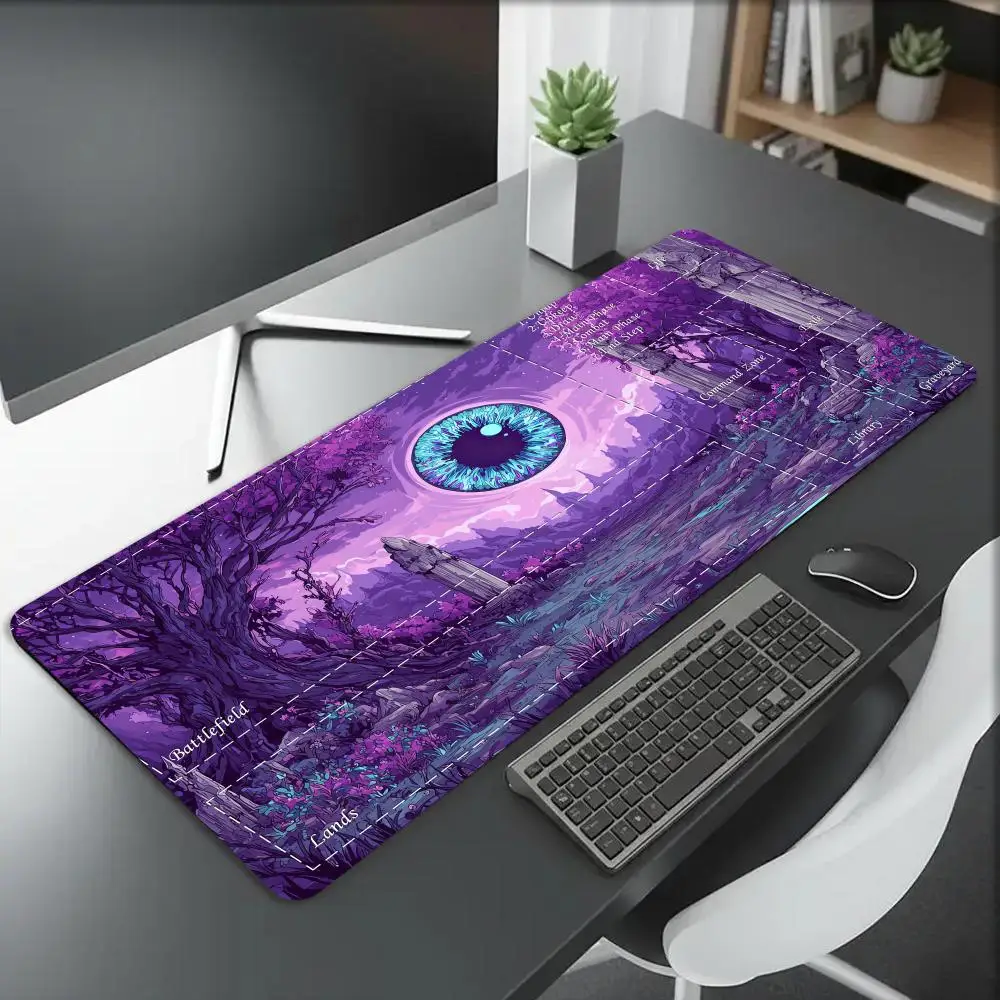 Purple Fantasy Magic Playmat, Premium Rubber Anti-Slip TCG Mat, Trading Card Game Play Mat for MTG Commander, PC Accessories
Purple Fantasy Magic Playmat, Premium Rubber Anti-Slip TCG Mat, Trading Card Game Play Mat for MTG Commander, PC Accessories