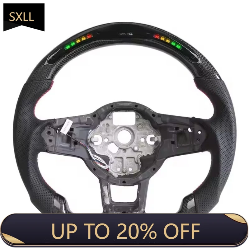 SXLL MK7 MK8 Speed Style High Performance Sport High-End Light Emitting Diode Carbon Fiber Steering Wheel
SXLL MK7 MK8 Speed Style High Performance Sport High-End Light Emitting Diode Carbon Fiber Steering Wheel
