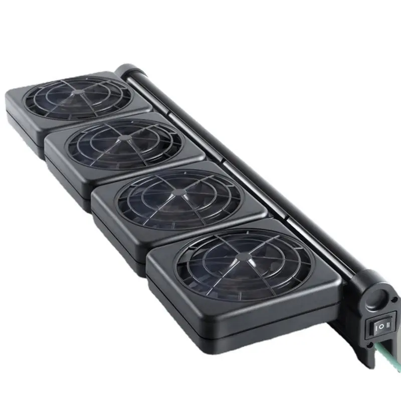 ABBP-Fish Tank Cooling Fan Fish Tank Cooler Timing Adjustable Wind Speed Cooling Fan Aquarium Accessories EU Plug
ABBP-Fish Tank Cooling Fan Fish Tank Cooler Timing Adjustable Wind Speed Cooling Fan Aquarium Accessories EU Plug