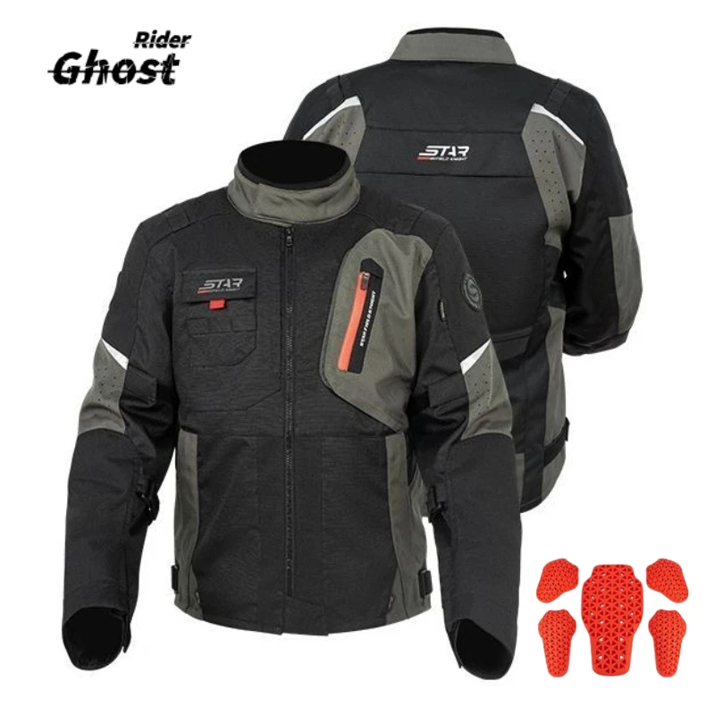Motorcycle Men's Jacket Summer Breathable Riding Gears Clothing Winter Warm Inner Liner CE Protection Equipment Accessories
Motorcycle Men's Jacket Summer Breathable Riding Gears Clothing Winter Warm Inner Liner CE Protection Equipment Accessories