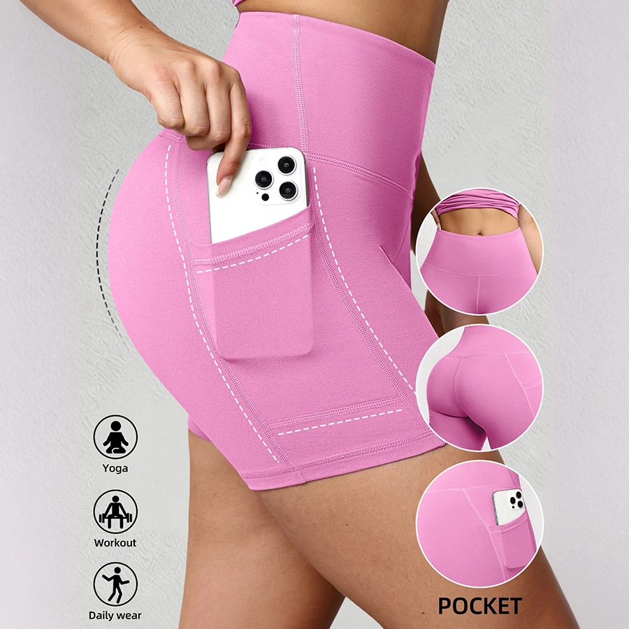 Women Shorts with Pockets Tummy Control Butt Lifting Cycling Tights Stretchy Slim Gym Sports Shorts Summer Casual Wear
Women Shorts with Pockets Tummy Control Butt Lifting Cycling Tights Stretchy Slim Gym Sports Shorts Summer Casual Wear