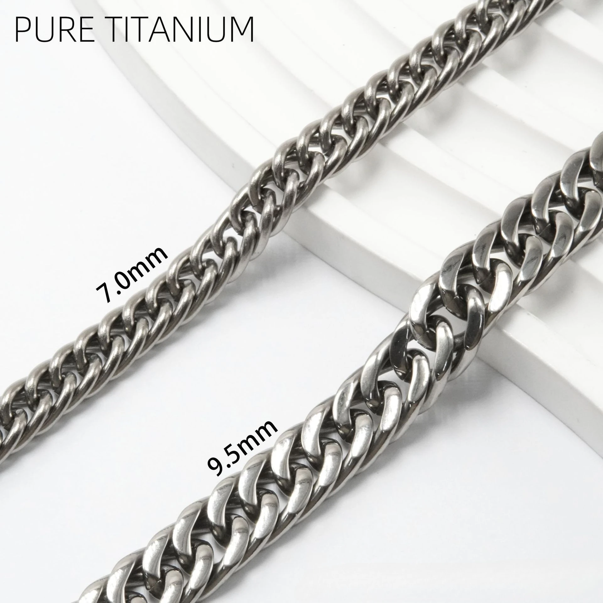 Fashion TA1 Pure Titanium Double-Weave Chain Bracelet Necklace Welded Whip Tank Chain Rust-Proof Color-Fast No Allergic Jewelry
Fashion TA1 Pure Titanium Double-Weave Chain Bracelet Necklace Welded Whip Tank Chain Rust-Proof Color-Fast No Allergic Jewelry
