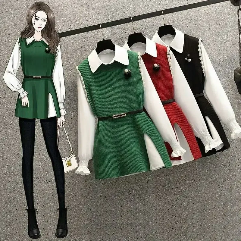 New Women's Vest Sleeveless Jacket Tops Korean Fashion Pearl Coats Knit Pullover Sweaters Vintage Luxury Designer Clothing
New Women's Vest Sleeveless Jacket Tops Korean Fashion Pearl Coats Knit Pullover Sweaters Vintage Luxury Designer Clothing