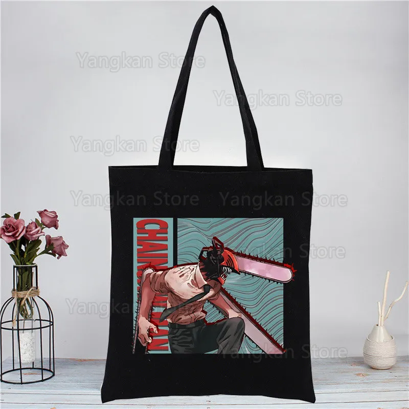 Denji Pochita Power Handbags Custom Canvas Tote Bag Print Daily Use Reusable Travel Casual Shopping Bag
Denji Pochita Power Handbags Custom Canvas Tote Bag Print Daily Use Reusable Travel Casual Shopping Bag