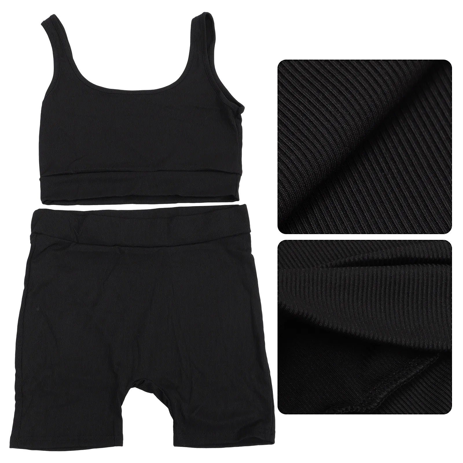 1Set Soft Polyester Yoga Set Breathable Comfortable Outfit for Women Workout Jogging Weightlifting Indoor Sports
1Set Soft Polyester Yoga Set Breathable Comfortable Outfit for Women Workout Jogging Weightlifting Indoor Sports