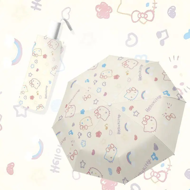 Sanrio Automatic Umbrella Hello Kitty All-Weather Umbrella Anime Cartoon Campus Student Children Girl Adult Outdoors Portable
Sanrio Automatic Umbrella Hello Kitty All-Weather Umbrella Anime Cartoon Campus Student Children Girl Adult Outdoors Portable