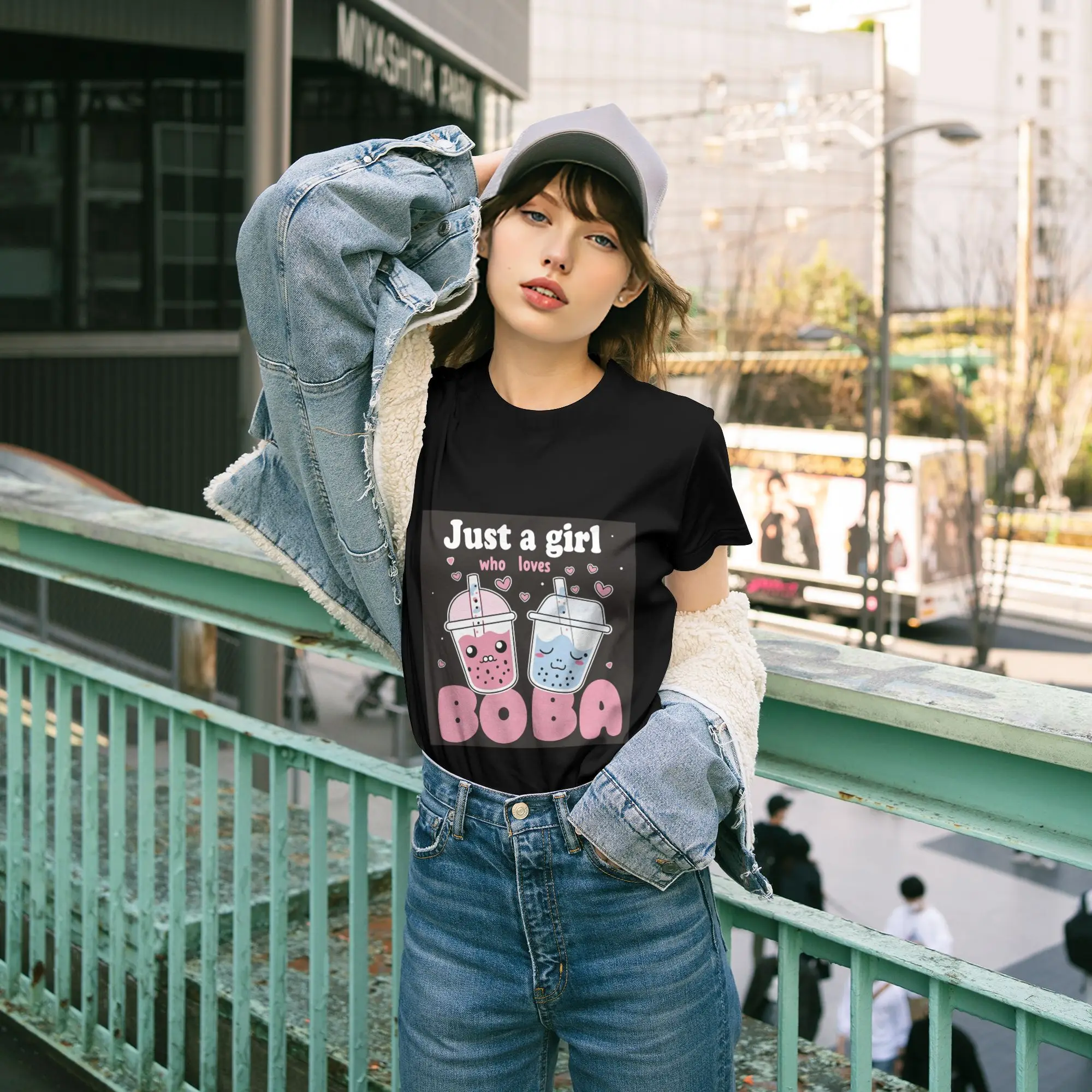 Boba Lover Graphic Tee for Women 200g Soft Cotton T-Shirt
Boba Lover Graphic Tee for Women 200g Soft Cotton T-Shirt