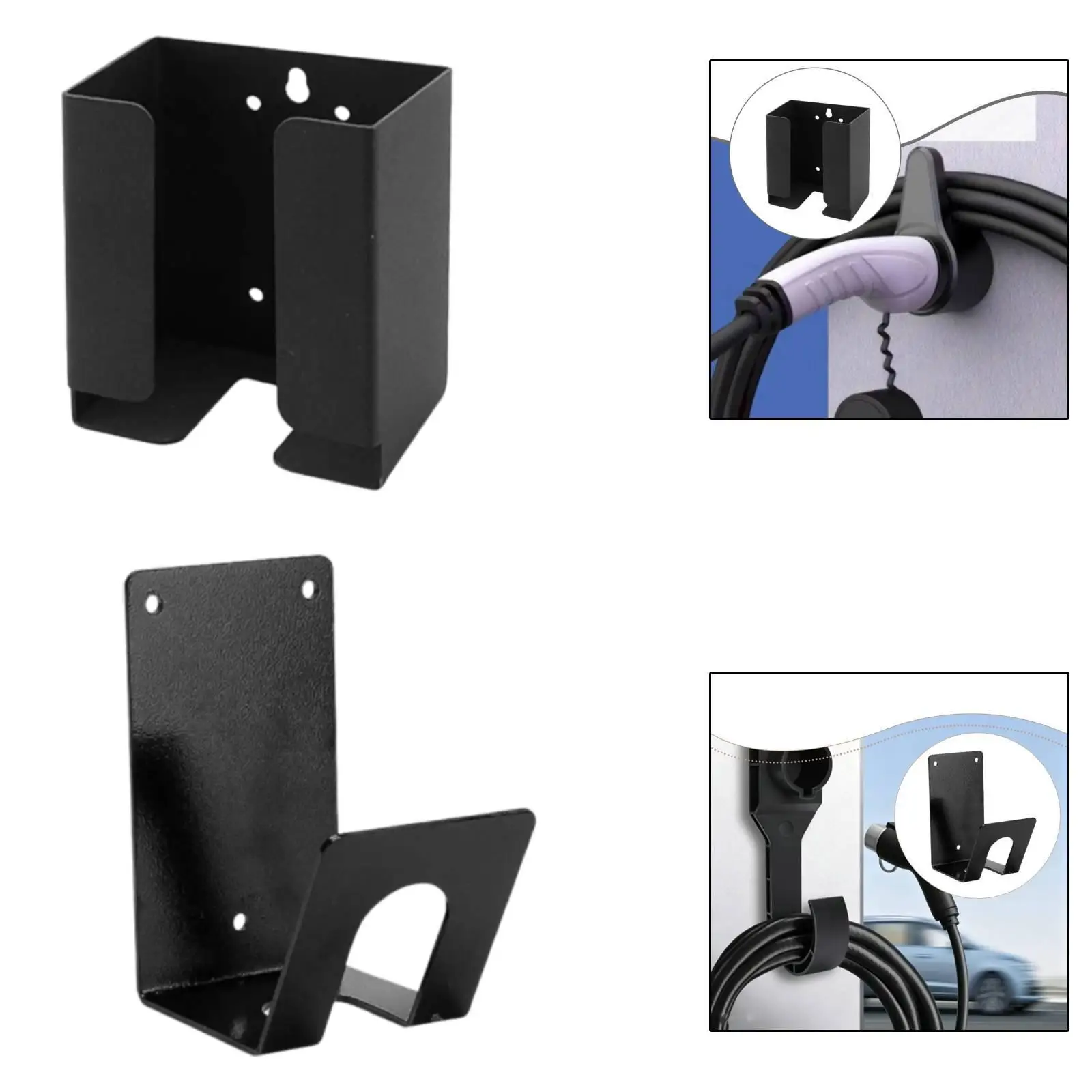 Charging Cord Management Bracket Electric Car Cable Holder Easy Installation Rack for Wall Storage
Charging Cord Management Bracket Electric Car Cable Holder Easy Installation Rack for Wall Storage