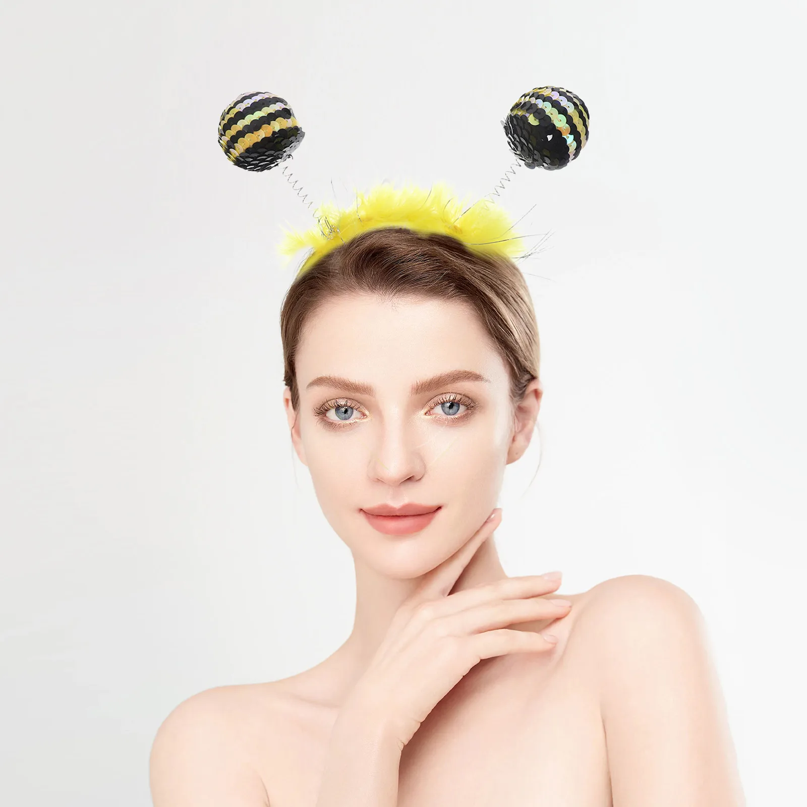 2Pcs Holiday Party Hair Accessories Bee Headband Women Cosplay Antenna Headdress Stage Performance Christmas Birthday Party Hats
2Pcs Holiday Party Hair Accessories Bee Headband Women Cosplay Antenna Headdress Stage Performance Christmas Birthday Party Hats