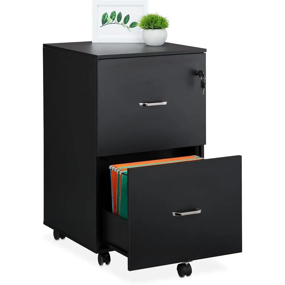 Black Lockable Plastic Office Cabinet with 2 Shelves, 72x43x46 cm, 80% Fiber Plate, 10% Metal
Black Lockable Plastic Office Cabinet with 2 Shelves, 72x43x46 cm, 80% Fiber Plate, 10% Metal