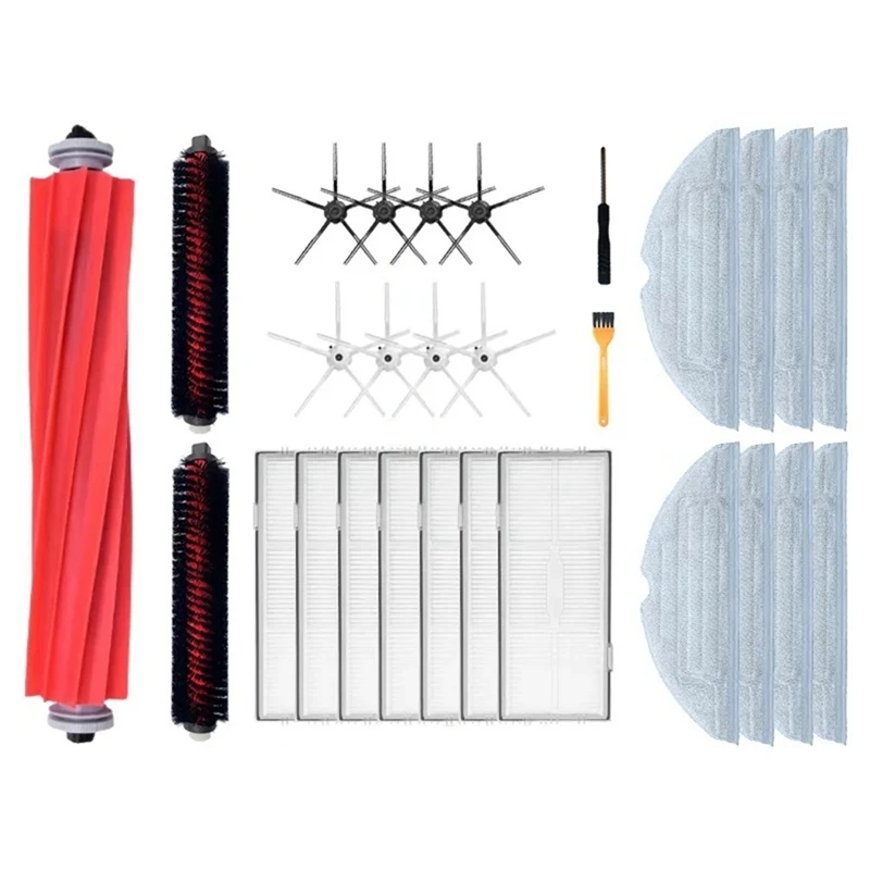 Hot For Roborock S7 Maxv Ultra Robot Vacuum Cleaner Cleaning Rolling Brush Main Side Brush HEPA Filter Mop Cloth Spare Parts
Hot For Roborock S7 Maxv Ultra Robot Vacuum Cleaner Cleaning Rolling Brush Main Side Brush HEPA Filter Mop Cloth Spare Parts