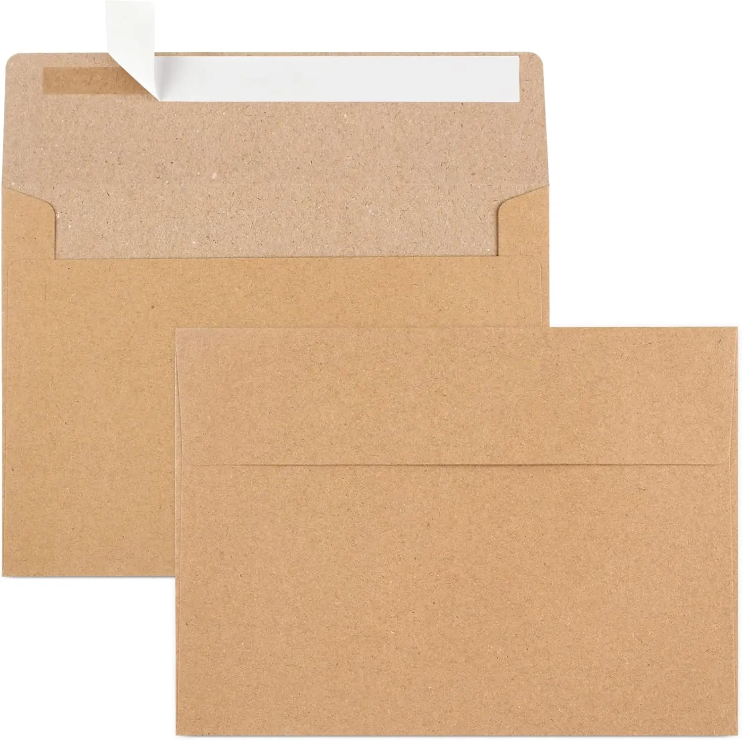 50 Brown Kraft Envelopes 5x7 A7 for Invitations, Gift Cards, Wedding, Party
50 Brown Kraft Envelopes 5x7 A7 for Invitations, Gift Cards, Wedding, Party