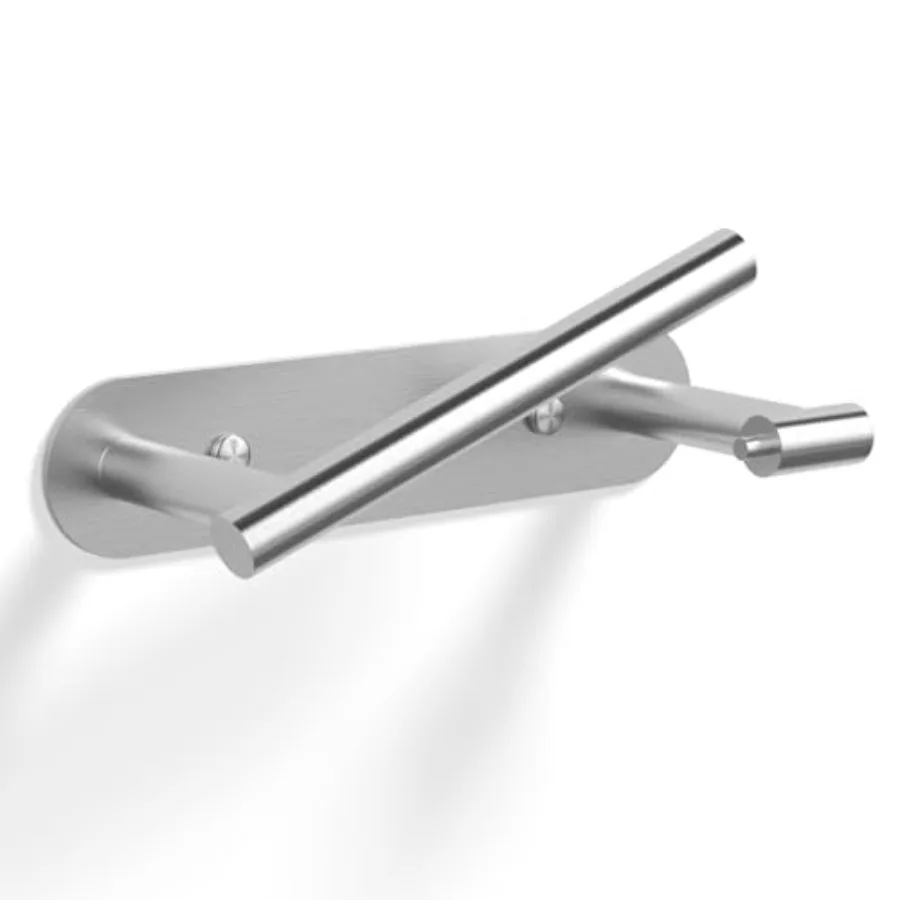 Toilet Paper Holder, SUS304 Stainless Steel Bathroom Toilet Paper Roll Holder Wall Mounted and Self Adhesive, No Drill Tissue H
Toilet Paper Holder, SUS304 Stainless Steel Bathroom Toilet Paper Roll Holder Wall Mounted and Self Adhesive, No Drill Tissue H
