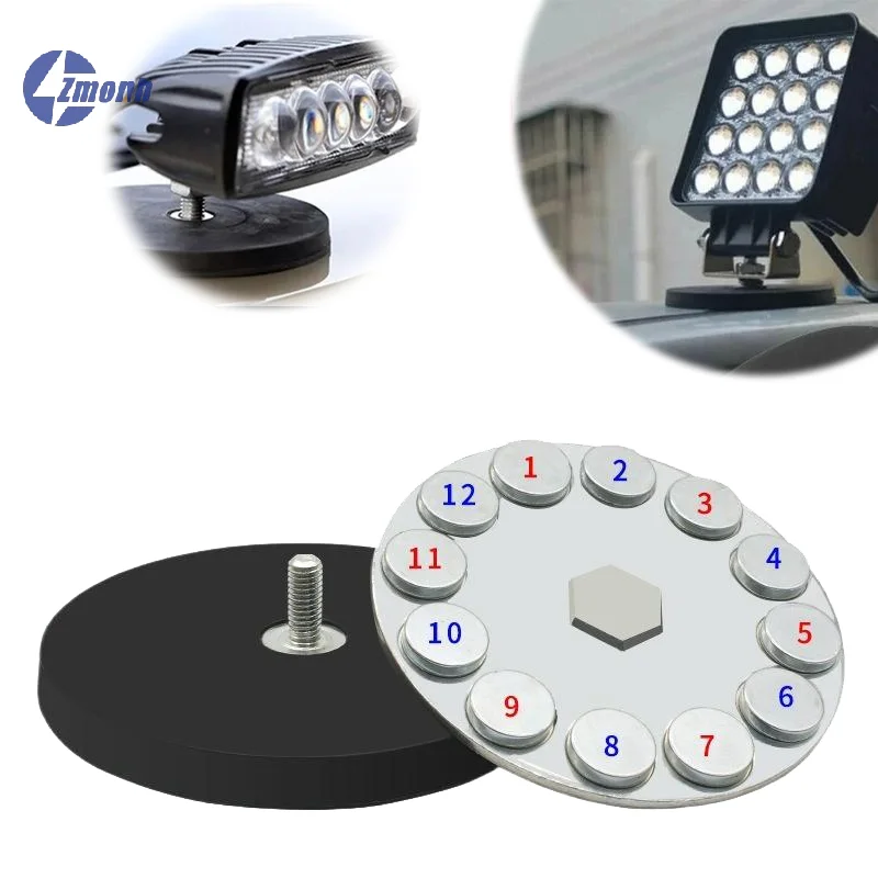 New!1Pcs LED Work Light Bar Holder 22/31/36/43mm M4 Bolt Magnetic Base Mount Bracket Clamp SUV Offroad DIY Accessories
New!1Pcs LED Work Light Bar Holder 22/31/36/43mm M4 Bolt Magnetic Base Mount Bracket Clamp SUV Offroad DIY Accessories