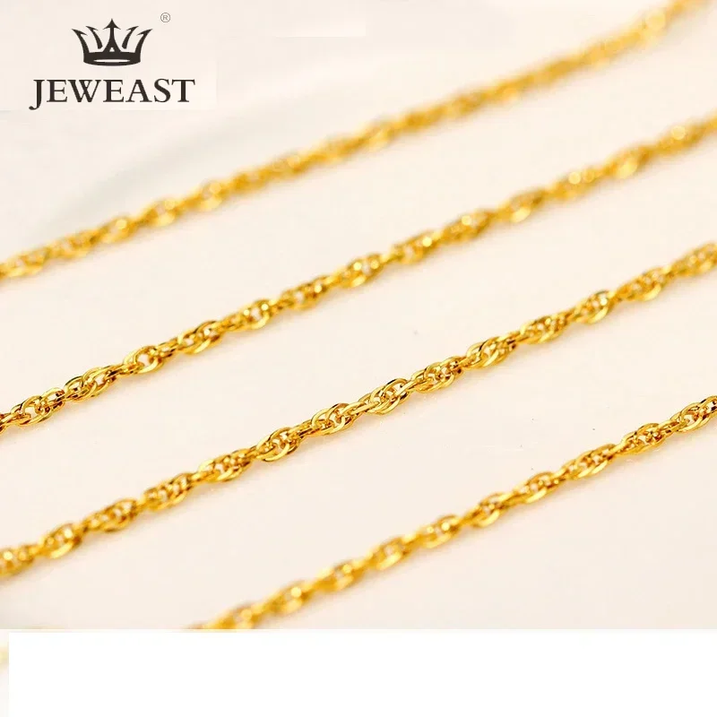 24K Pure Gold Necklace Real AU 999 Solid Gold Chain Brightly Simple Upscale Trendy Classic Fine Jewelry Hot Sell New 2025
24K Pure Gold Necklace Real AU 999 Solid Gold Chain Brightly Simple Upscale Trendy Classic Fine Jewelry Hot Sell New 2025