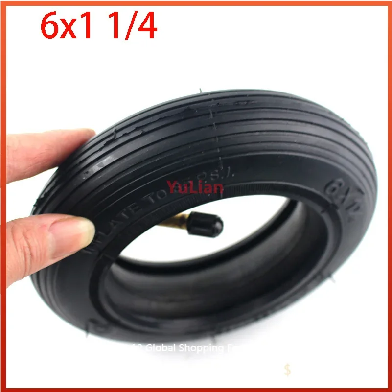 6x1 1/4 Tire 6 Inch Pneumatic Tire Motorcycle Scooter Inflation Wheel With Inner Tube for Electric Scooter E-bike
6x1 1/4 Tire 6 Inch Pneumatic Tire Motorcycle Scooter Inflation Wheel With Inner Tube for Electric Scooter E-bike