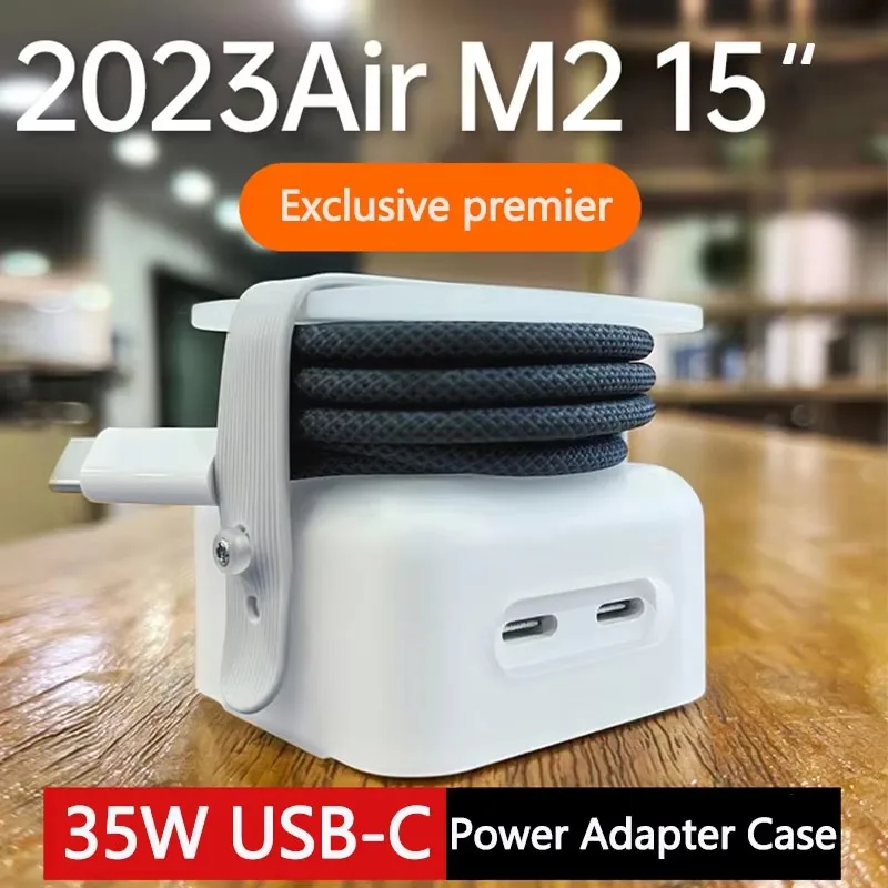 Органайзер для кабелей viaje 2024 для Apple, адаптер для устройств USB-C Dual 35 Вт для Macbook Air M2 15, enrollad
Органайзер для кабелей viaje 2024 для Apple, адаптер для устройств USB-C Dual 35 Вт для Macbook Air M2 15, enrollad