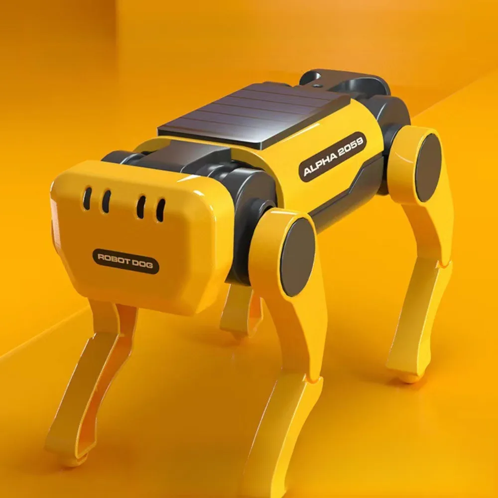 Solar Powered Robot Dog DIY Building Kit for Kids Educational Toy Solar Energy Walking Robot Dog for Boys Girls
Solar Powered Robot Dog DIY Building Kit for Kids Educational Toy Solar Energy Walking Robot Dog for Boys Girls