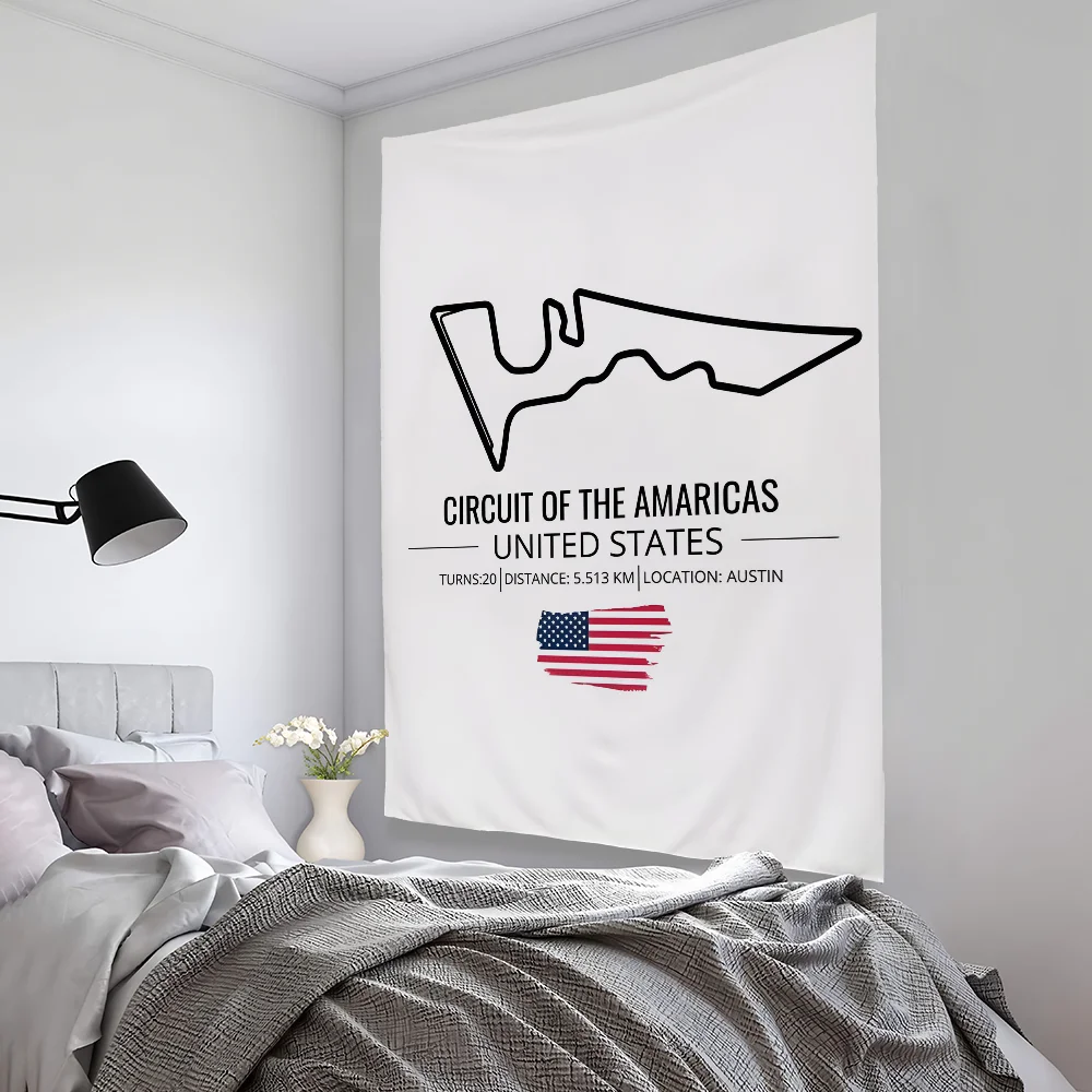 Nurburgring F1 Racing Circuit Tapestry Bedroom Living Bar Garden Outdoor Microfiber Festival Decoration Background Art Banner
Nurburgring F1 Racing Circuit Tapestry Bedroom Living Bar Garden Outdoor Microfiber Festival Decoration Background Art Banner